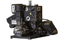 Kingsley hot stamp machine for marking heat shrink tube